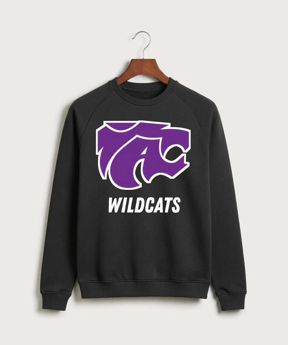 Axtell High School Basketball (Girls) Team Store - Black Crewneck