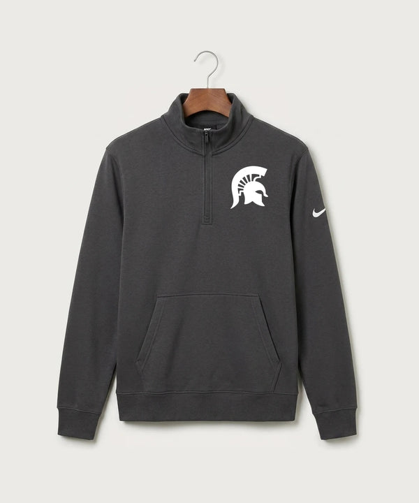 Bold High School Football (Boys) - Anthracite Nike Club Fleece Sleeve Swoosh 1/2-Zip NKDX6718