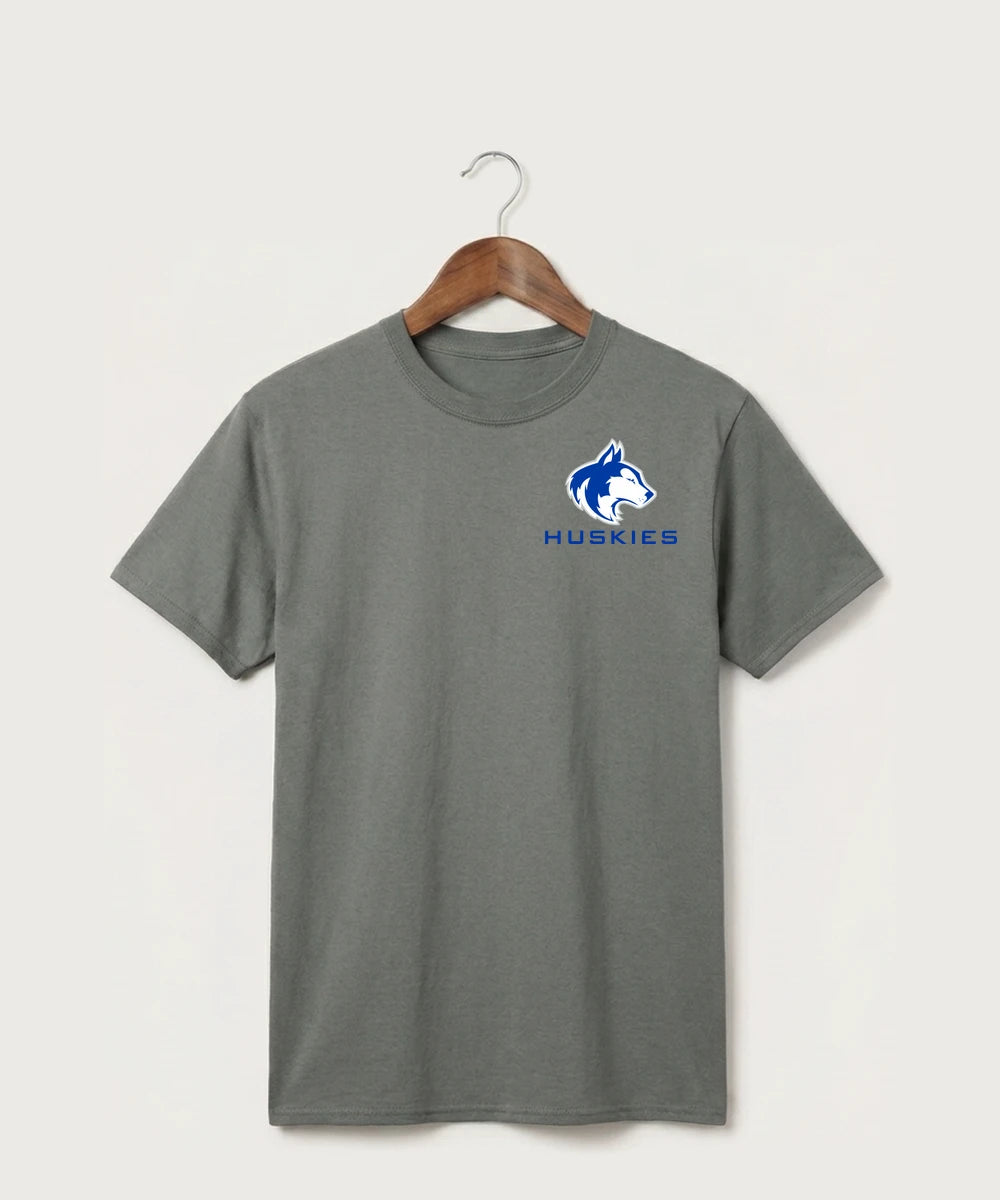 Owatonna High School Volleyball (Girls) - Medium Grey Port & Co Core Cotton Tee. PC54