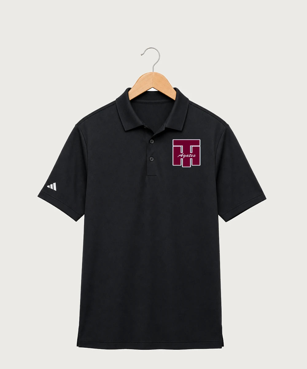 Two Harbors High School Football (Boys) - Black Polo