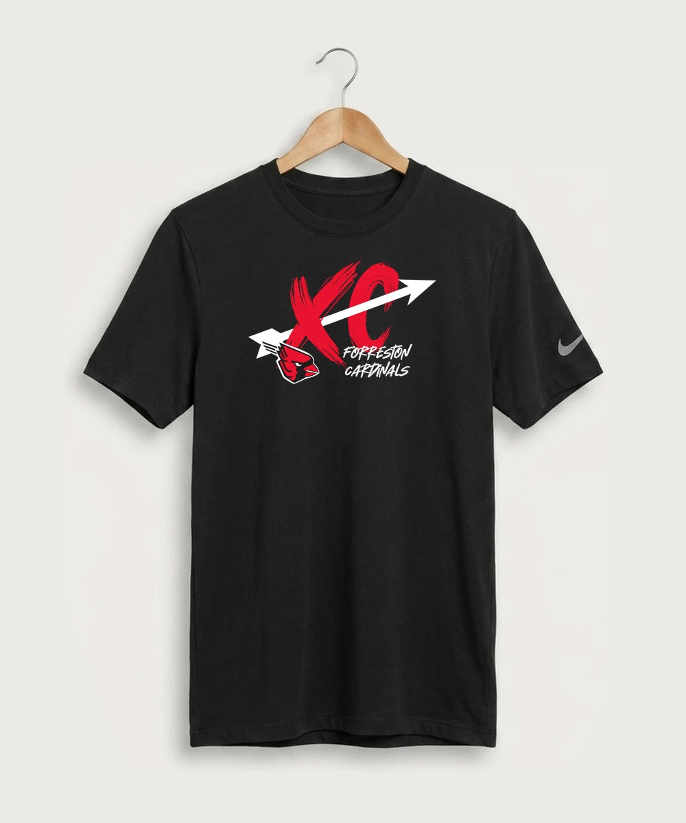 Forreston Cross Country - Black Nike Swoosh Sleeve rLegend Tee NKDX8730
