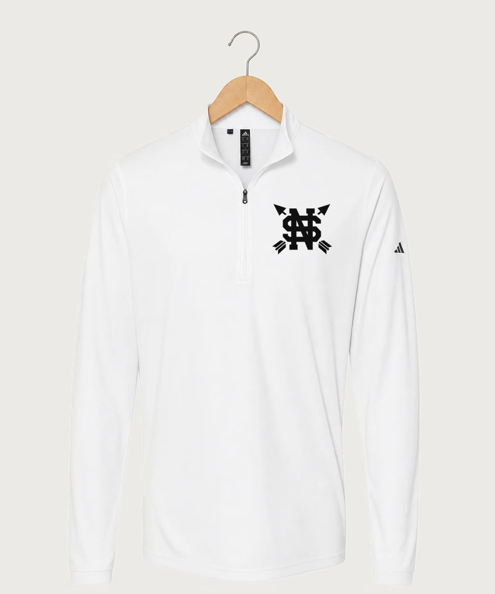 GF E2E Test 06 Girls Golf - White Men's Ultimate365 Lightweight Quarter-Zip Pullover