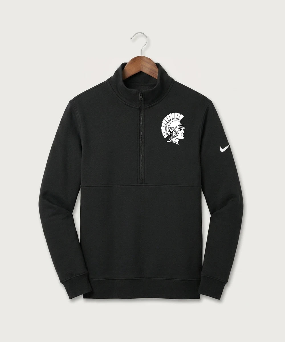 GF E2E Test 10 Player Packs - Black Nike Club Fleece Sleeve Swoosh 1/2-Zip NKDX6718