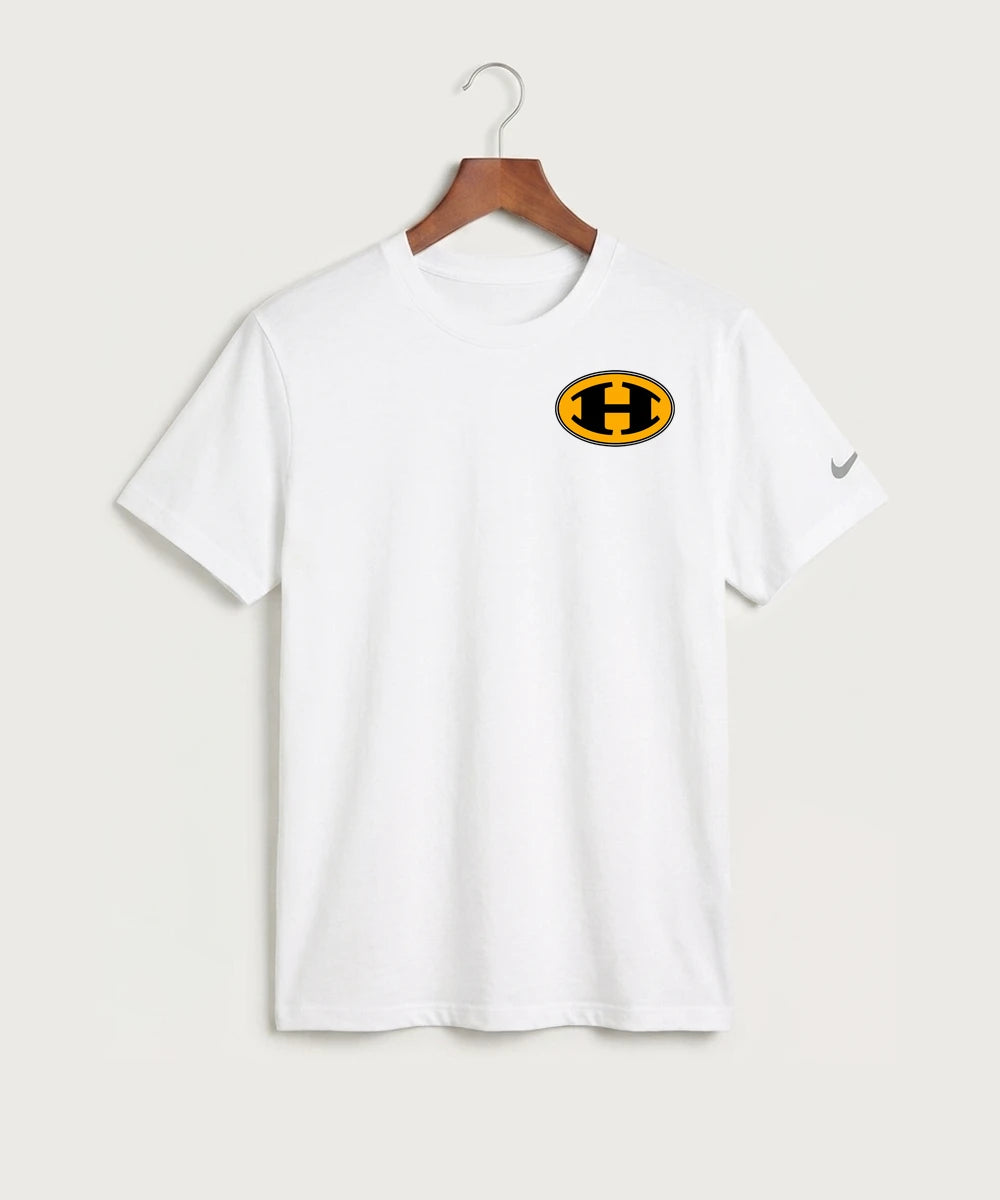 Hutchinson High School Football (Boys) - White Nike Swoosh Sleeve rLegend Tee NKDX8730