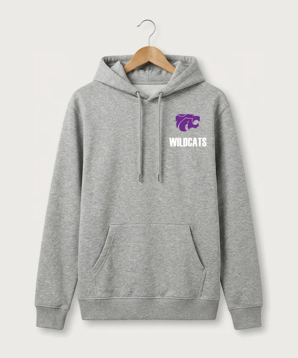 Axtell High School Basketball (Girls) Team Store - Heather Grey Hoodie Value
