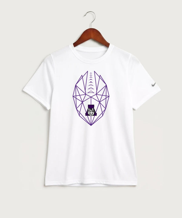 Albany High School Football (Boys) - White Nike Youth Swoosh Sleeve rLegend Tee NKDX8787