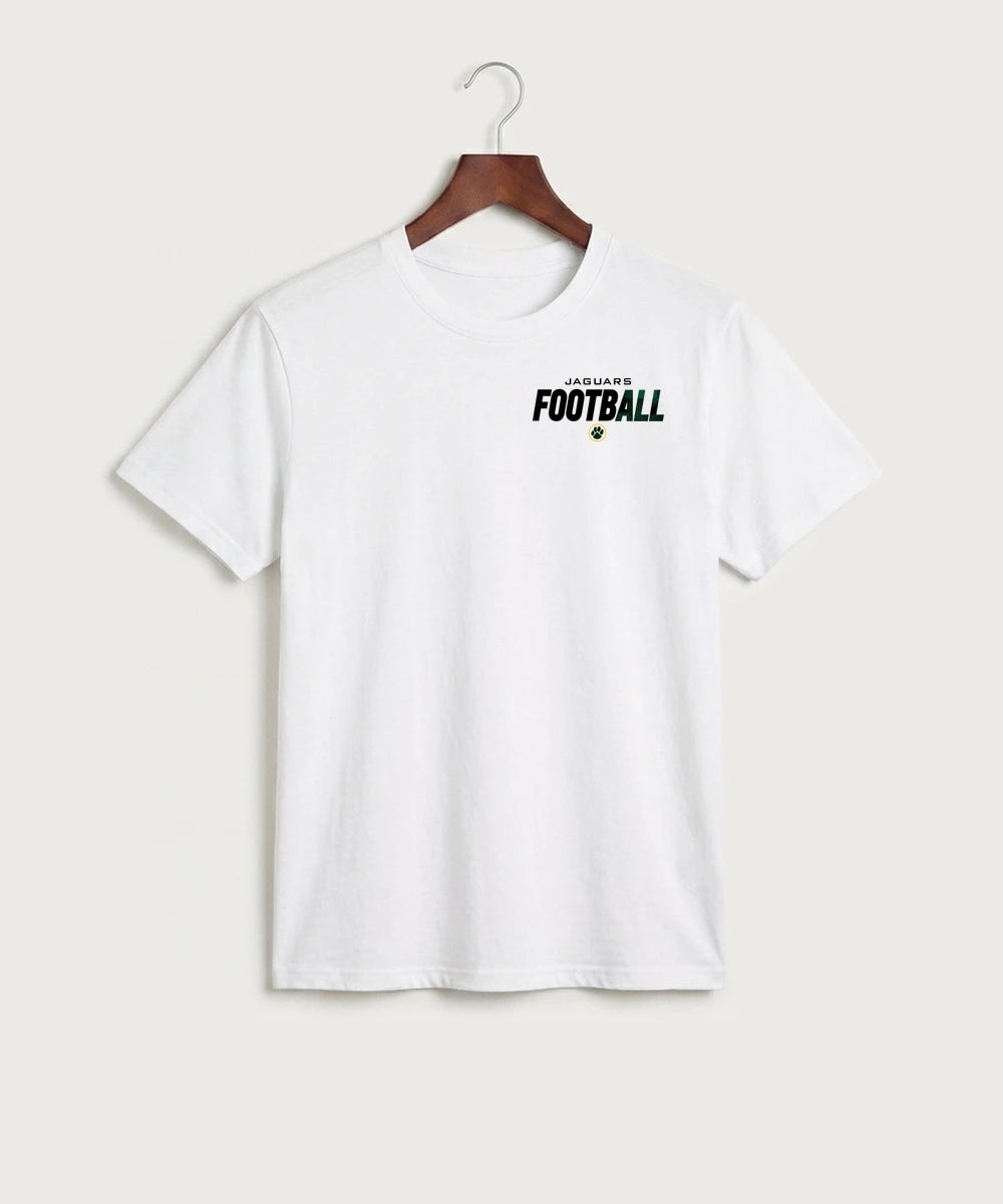 Ashwaubenon High School Football (Boys) (Sandbox) - White Port & Co Core Cotton Tee. PC54