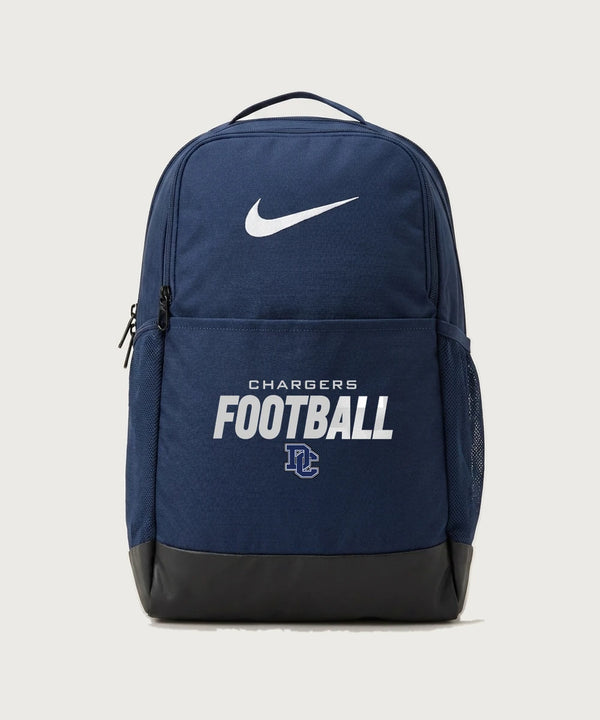 Dassel Cokato High School Football (Boys) - Midnight Navy Nike Brasilia Medium Backpack NKDH7709