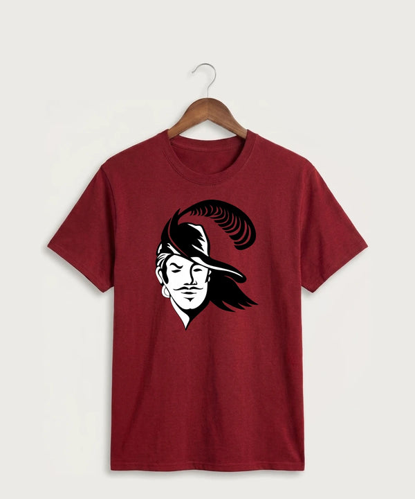 Border West Football (Boys) - Cardinal Port & Co Core Cotton Tee. PC54