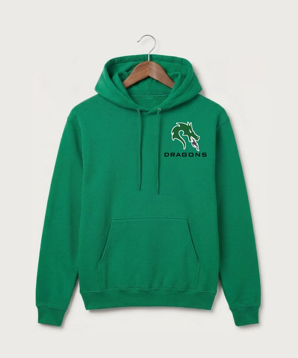 Pine City High School Football (Boys) - Kelly Port & Co Core Fleece Pullover Hooded Sweatshirt. PC78H