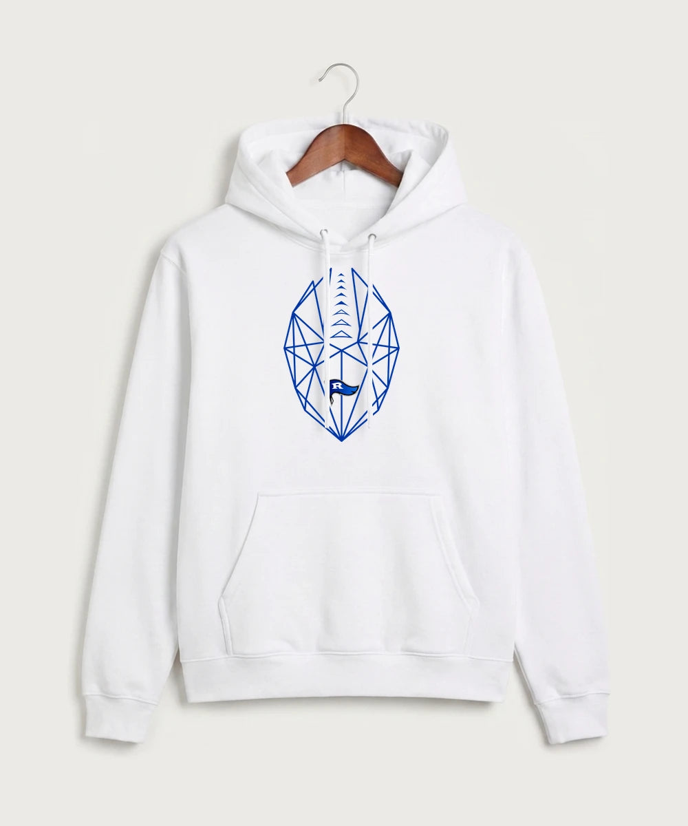 Red Lake County Central Football (Boys) - White Hoodie Value