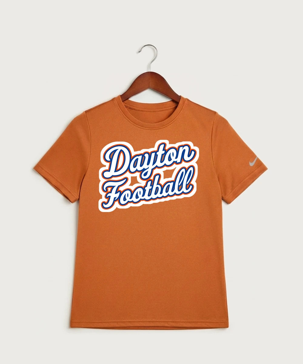 Jonathan Dayton High School Football Team Store - Desert Orange Nike Youth Swoosh Sleeve rLegend Tee NKDX8787