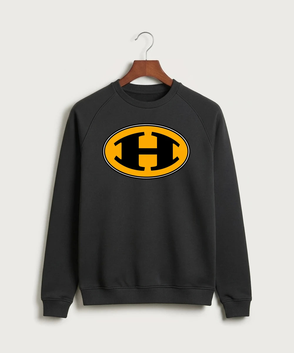 Hutchinson High School Football (Boys) - Black Crewneck