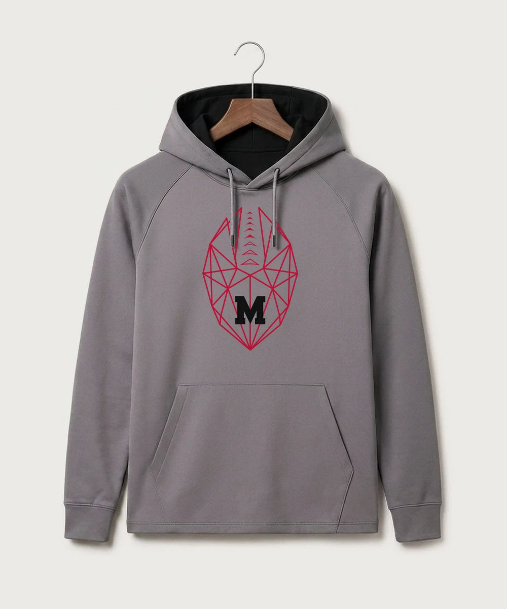 Mcgregor High School Football (Boys) - Gray Hoodie