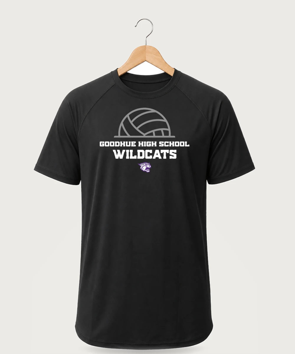 Goodhue High School Volleyball (Girls) - Black Tee