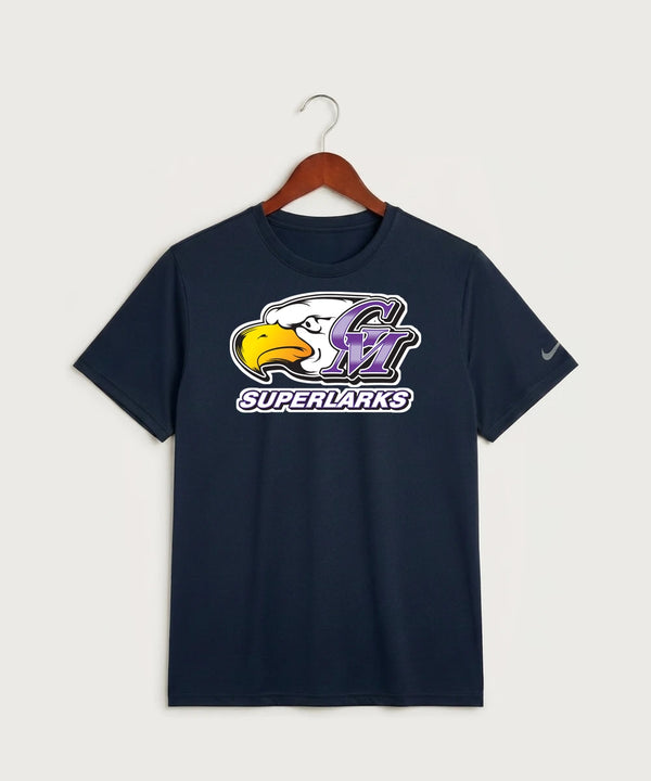 Grand Meadow Football - College Navy Nike Swoosh Sleeve rLegend Tee NKDX8730