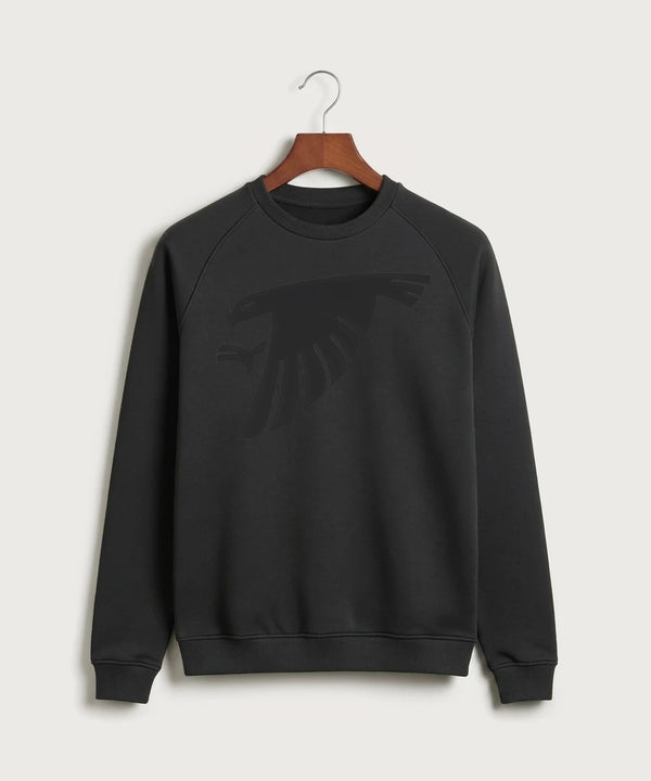 GF E2E Test 04 Baseball - Black Crewneck