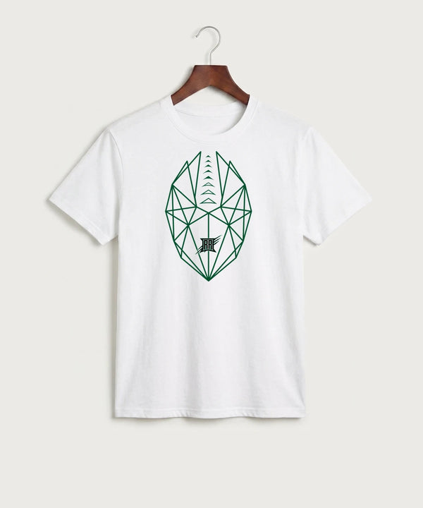 Rock Ridge High School Football (Boys) - White Port & Co Core Cotton Tee. PC54