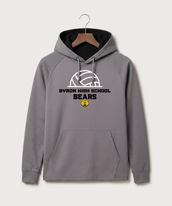 Byron High School Volleyball (Girls) - Gray Hoodie