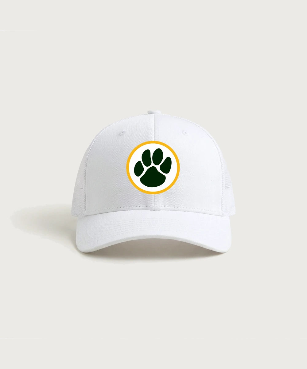 Ashwaubenon High School Football (Boys) (Sandbox) - White/ White Sport-Tek Club Trucker Cap STC46