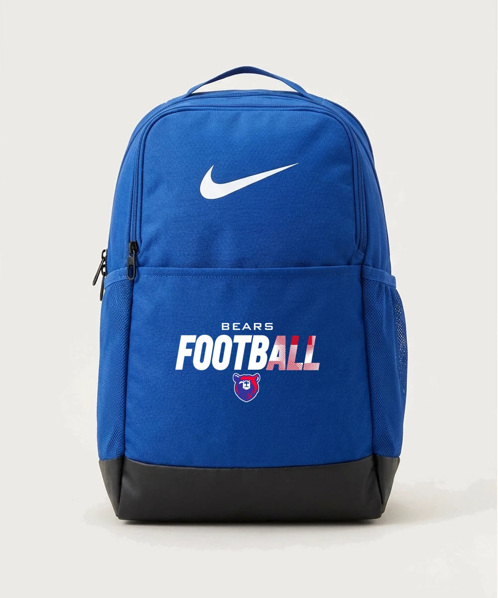 Bertha Hewitt High School Football (Boys) - Game Royal Nike Brasilia Medium Backpack NKDH7709