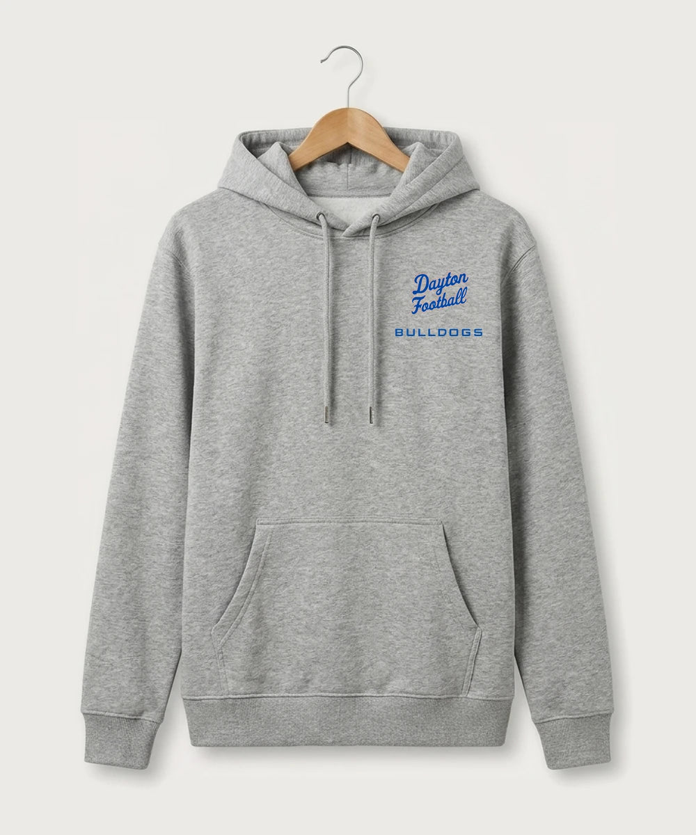 Jonathan Dayton High School Football Team Store - Heather Grey Hoodie Value