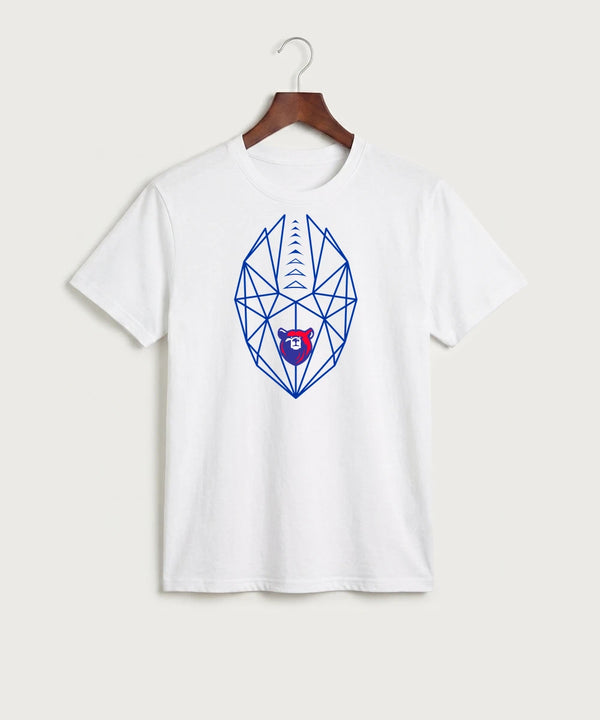 Bertha Hewitt High School Football (Boys) - White Port & Co Core Cotton Tee. PC54