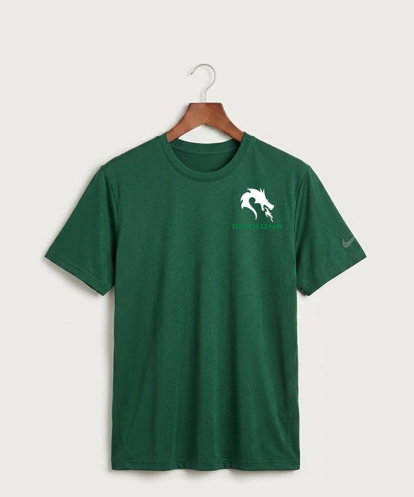 Pine City High School Football (Boys) - Gorge Green Nike Swoosh Sleeve rLegend Tee NKDX8730