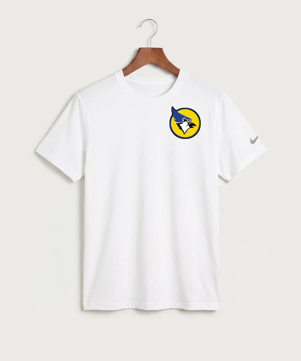 Waseca High School Football (Boys) - White Nike Swoosh Sleeve rLegend Tee NKDX8730