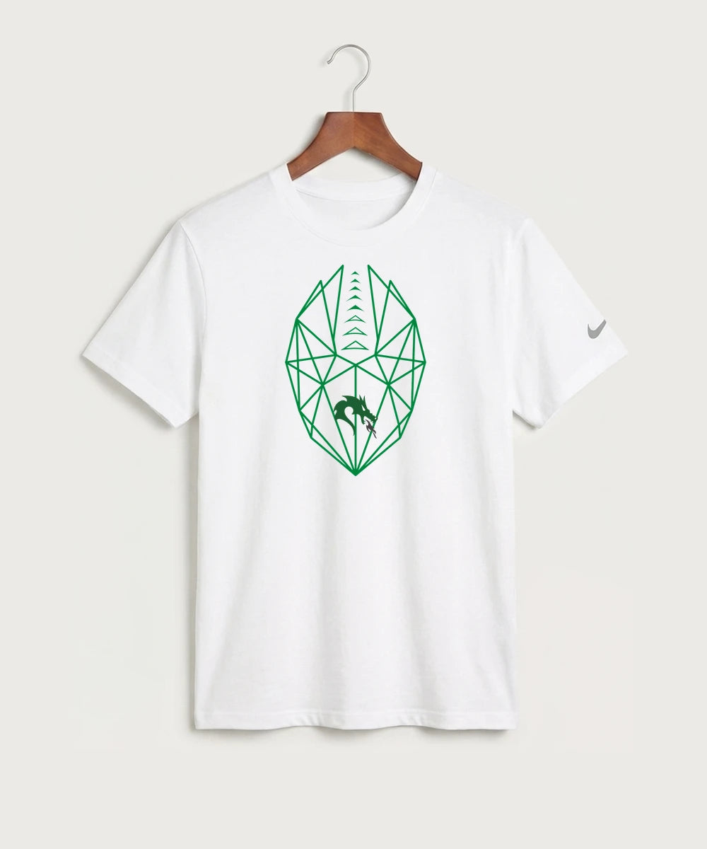 Pine City High School Football (Boys) - White Nike Swoosh Sleeve rLegend Tee NKDX8730