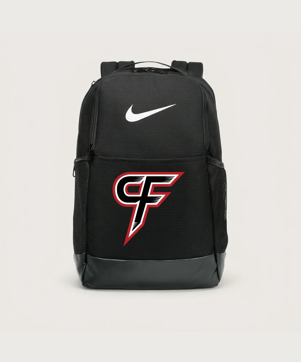 Cannon Falls High School Volleyball (Girls) - Black Nike Brasilia Medium Backpack NKDH7709