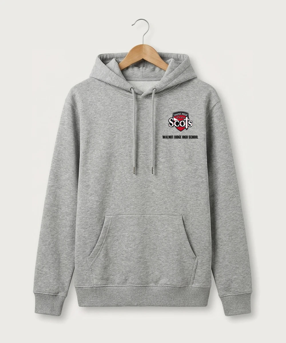 Walnut Ridge High School Basketball Team Store - Heather Grey Hoodie Value