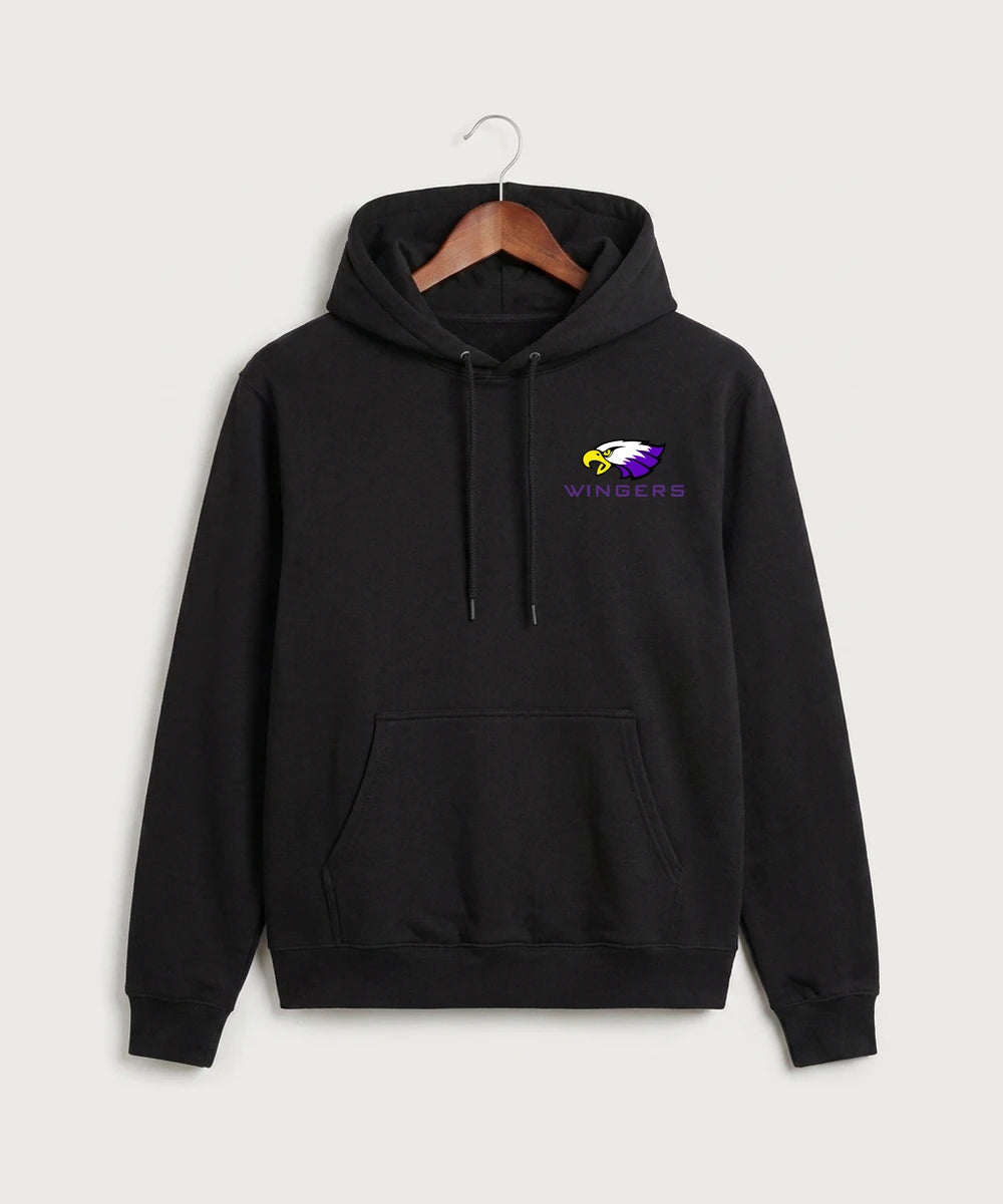 Red Wing High School Football - Black Hoodie Value