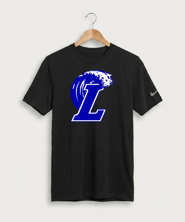 Lakeview High School Football (Boys) - Black Nike Swoosh Sleeve rLegend Tee NKDX8730