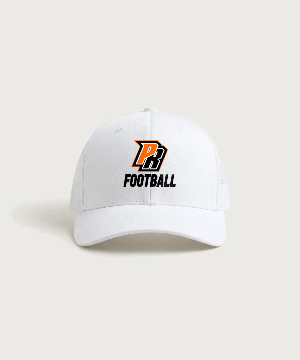 Park Rapids Area High School Football (Boys) - White/ White Sport-Tek Club Trucker Cap STC46