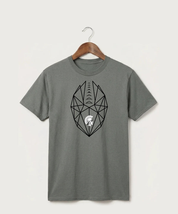 Wauwatosa West Football - Medium Grey Port & Co Core Cotton Tee. PC54
