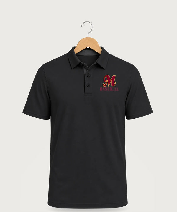 MAYBA Baseball Team Store - Black Polo