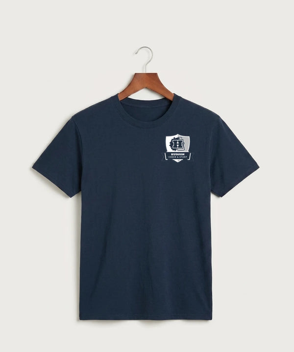 Hudson Cheer & Stunt - True Navy Port & Co Core Cotton Tee. PC54