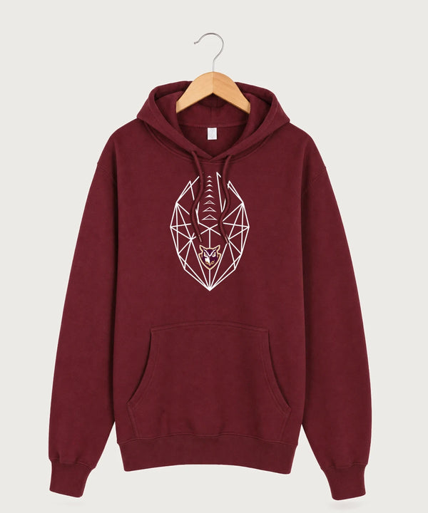 Hancock High School Football (Boys) - Burgundy Hoodie Value