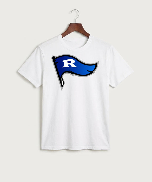 Red Lake County Central Football (Boys) - White Port & Co Core Cotton Tee. PC54