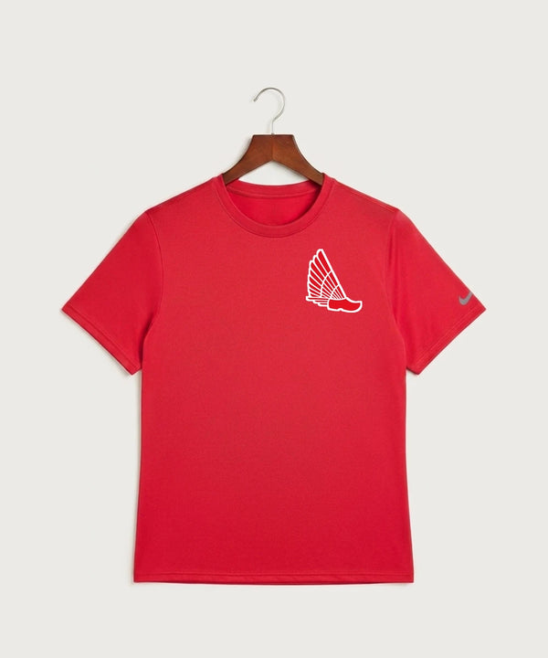 Edgerton High School Band Team Store - University Red Nike Swoosh Sleeve rLegend Tee NKDX8730