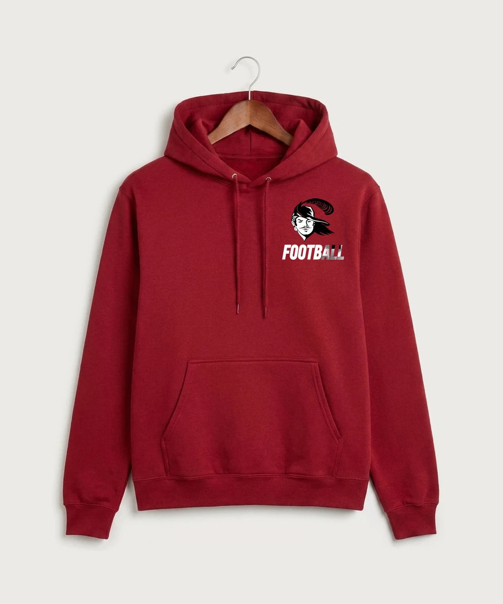 Border West Football (Boys) - Cardinal Hoodie Value