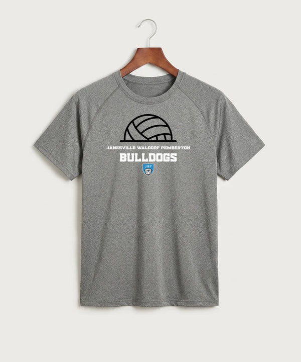 Janesville Waldorf Pemberton Volleyball (Girls) - Gray Tee