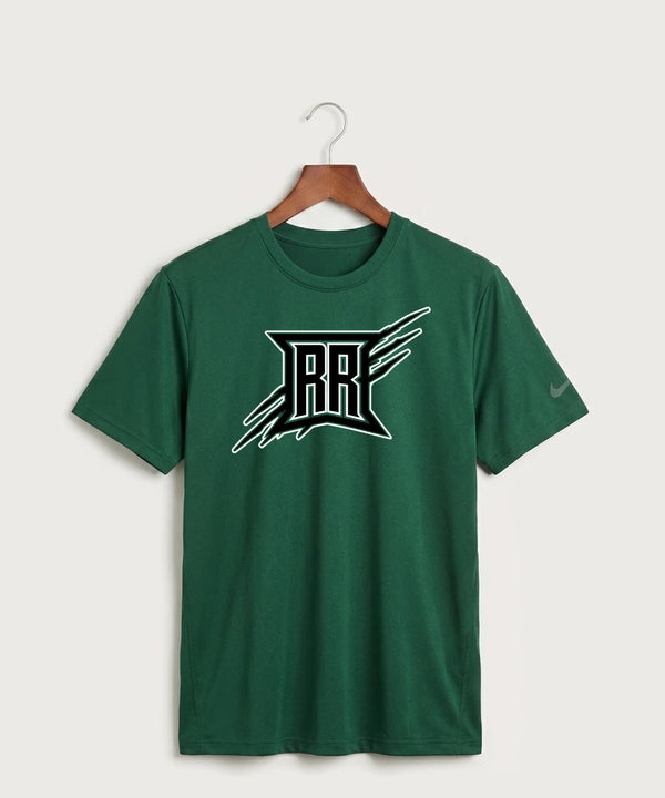 Rock Ridge High School Football (Boys) - Gorge Green Nike Swoosh Sleeve rLegend Tee NKDX8730