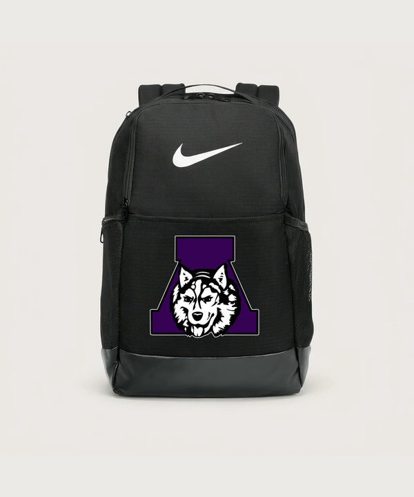 Albany High School Football (Boys) - Black Nike Brasilia Medium Backpack NKDH7709