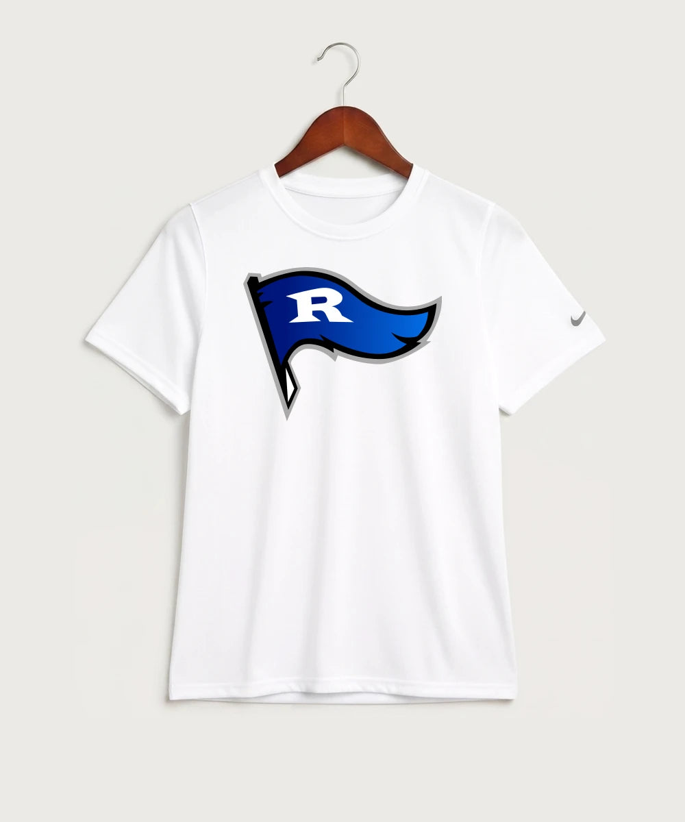Red Lake County Central Football (Boys) - White Nike Youth Swoosh Sleeve rLegend Tee NKDX8787