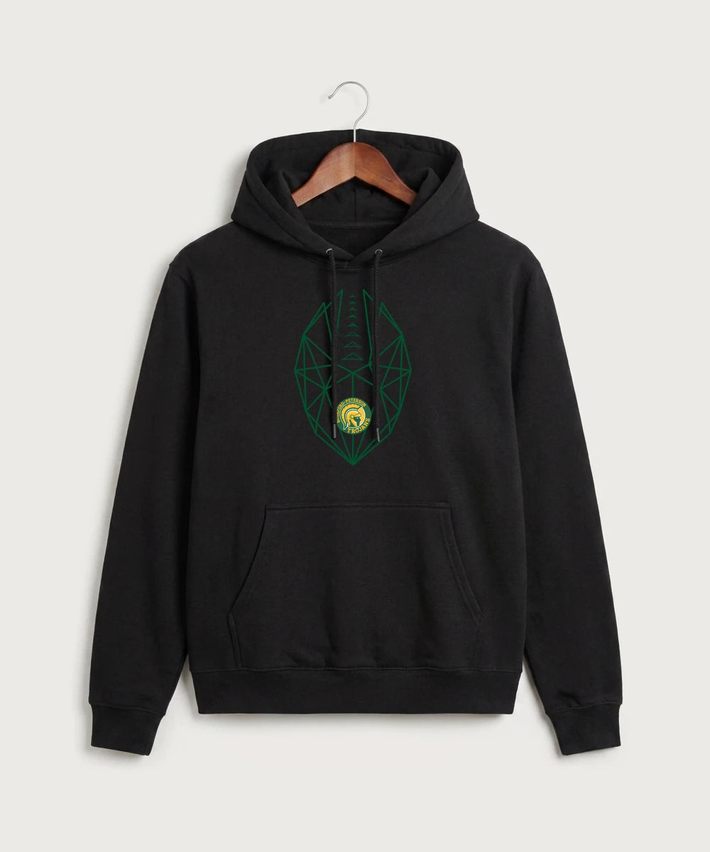 Rushford Peterson High School Football (Boys) - Black Hoodie Value