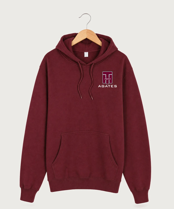 Two Harbors High School Football (Boys) - Burgundy Hoodie Value