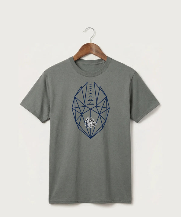 Sargent County High School Football (Boys) - Medium Grey Port & Co Core Cotton Tee. PC54