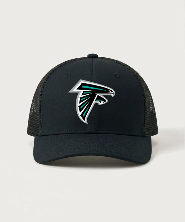 Fillmore Central High School Football (Boys) - Black/ Black Sport-Tek Club Trucker Cap STC46
